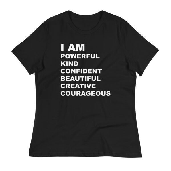 Women's Relaxed "I AM" T-Shirt - Image 4