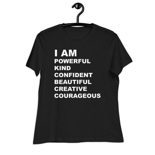 Women's Relaxed "I AM" T-Shirt - Image 7