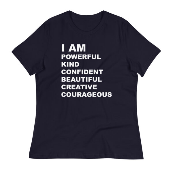 Women's Relaxed "I AM" T-Shirt - Image 5