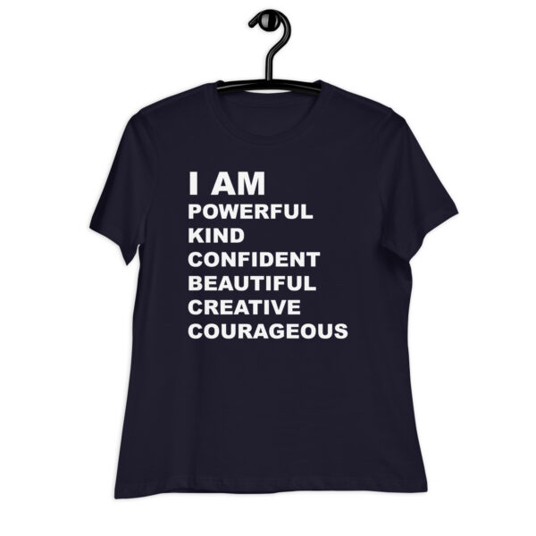 Women's Relaxed "I AM" T-Shirt - Image 6